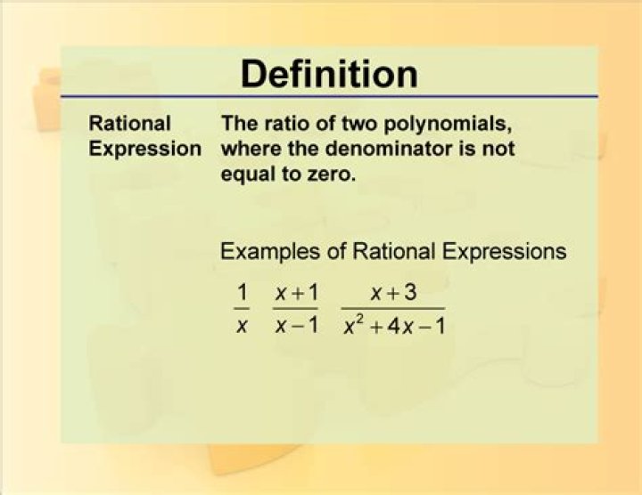 What are rationals in math?