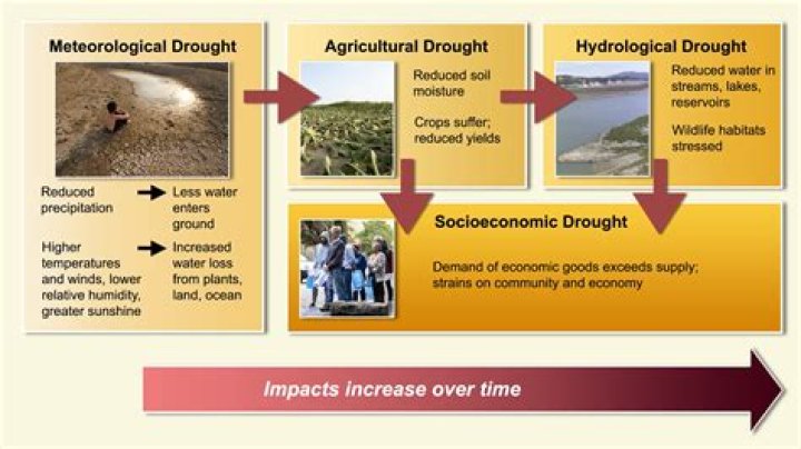 What consequences of drought?