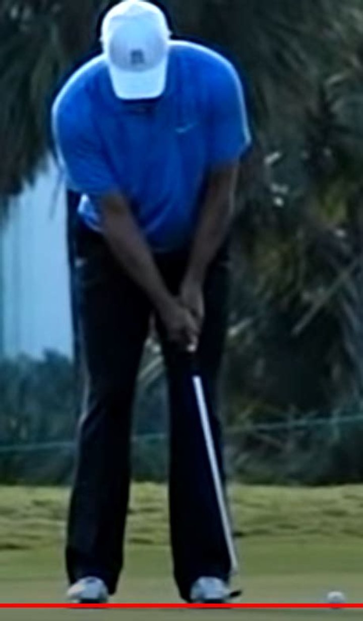 What does it mean to release the putter?