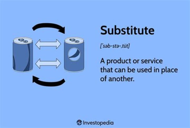 What does the word substitutable meaning?