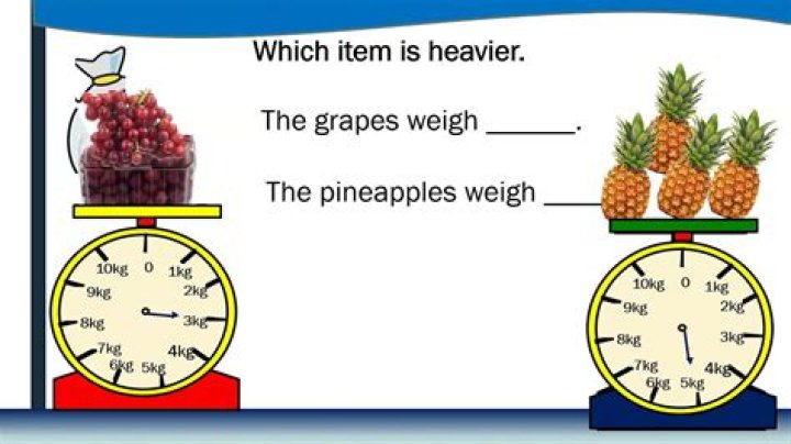 What is 3 weighings?