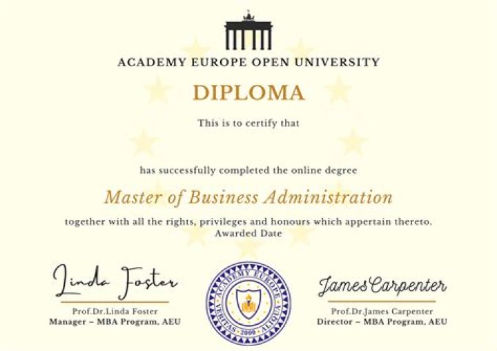 What is a bma degree?