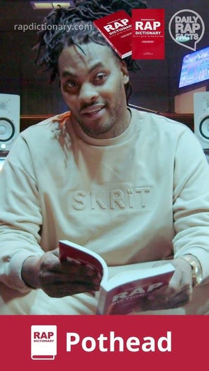 What is a pothead in slang?