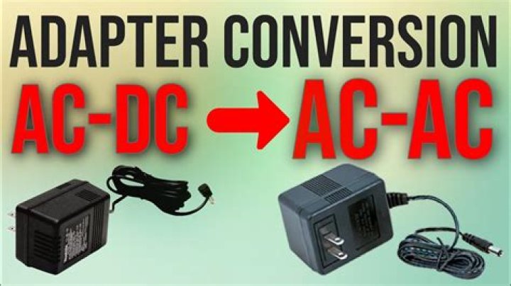 What is an ac to ac adapter?