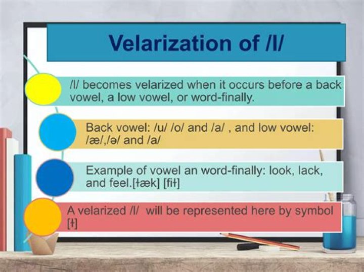 What is an example of velarization?