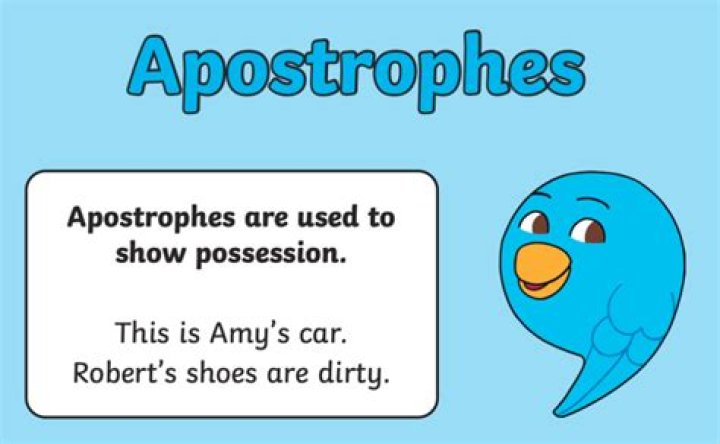 What is apostrophe with example?