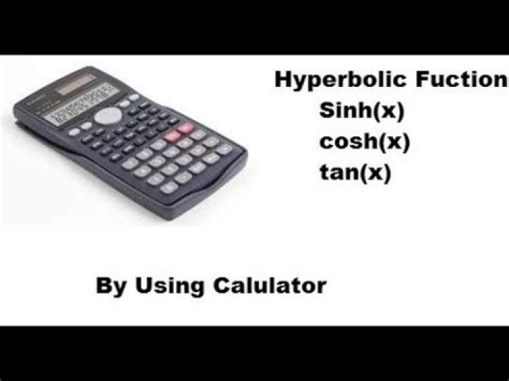 What is cosh on a calculator?