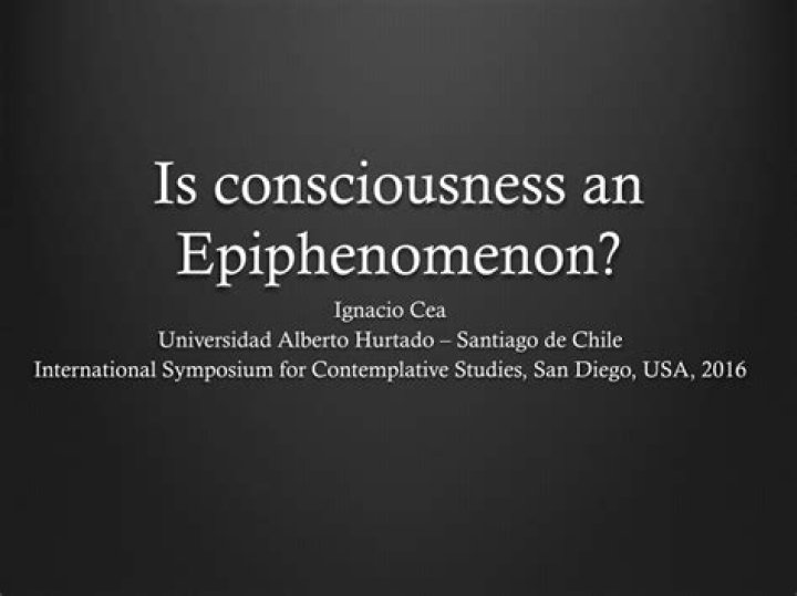 What is epiphenomenon in philosophy?