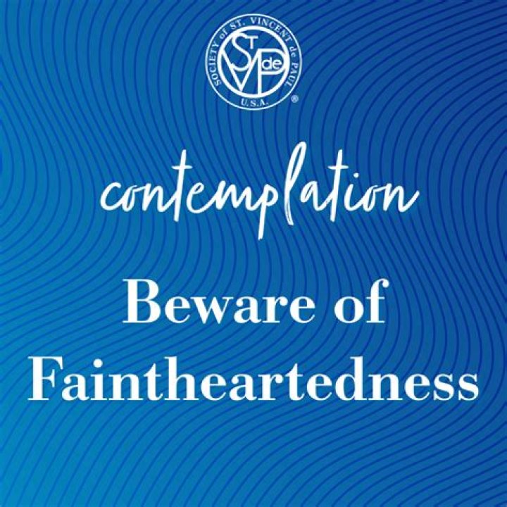 What is faintheartedness meaning?