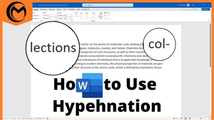 What is hyphenation in pages?