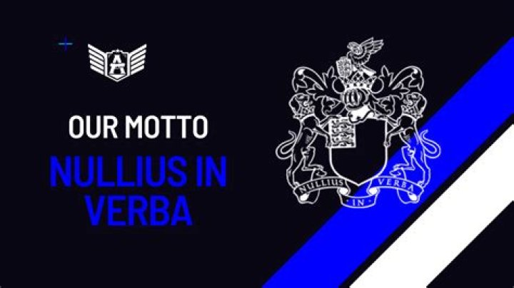 What is nullius in verba?