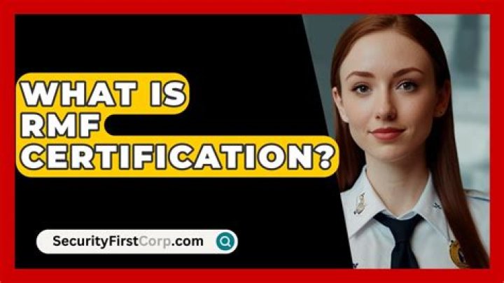 What is rmf certification?