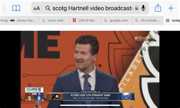 What is scott hartnell doing now?