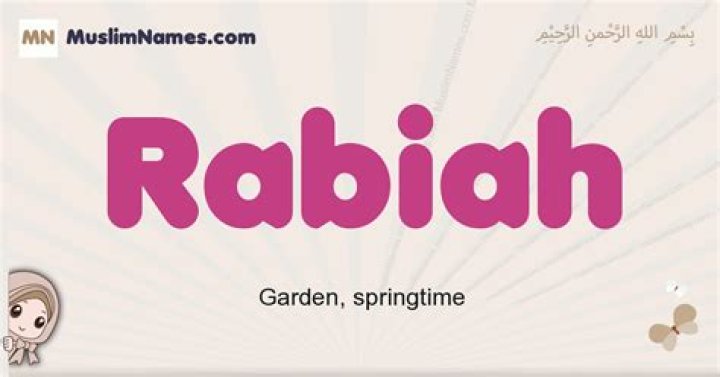 What is the islamic meaning of rabiah?