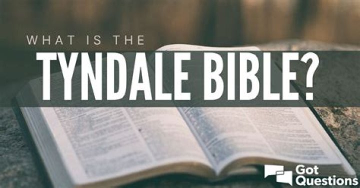 What is tyndale bible?