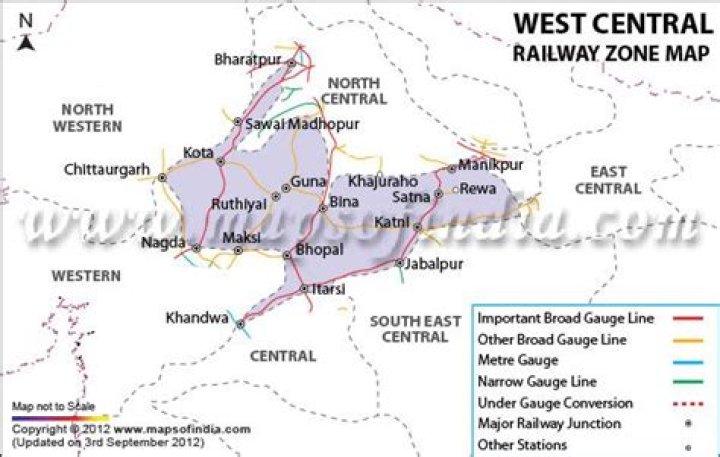 What is west central railway?
