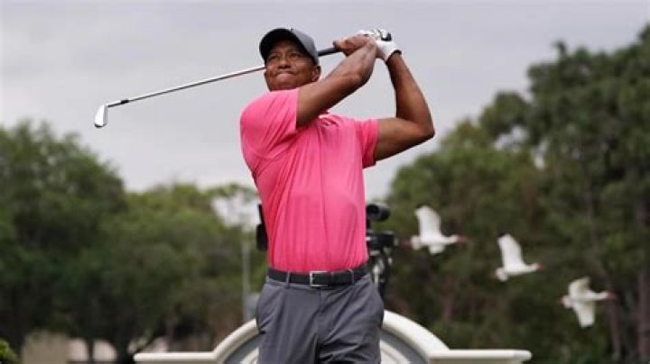 What time is tiger woods tee time?