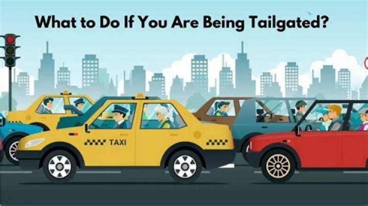 What to do if you are being tailgated?