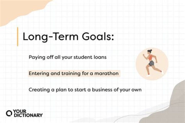 Whats a long term goal?