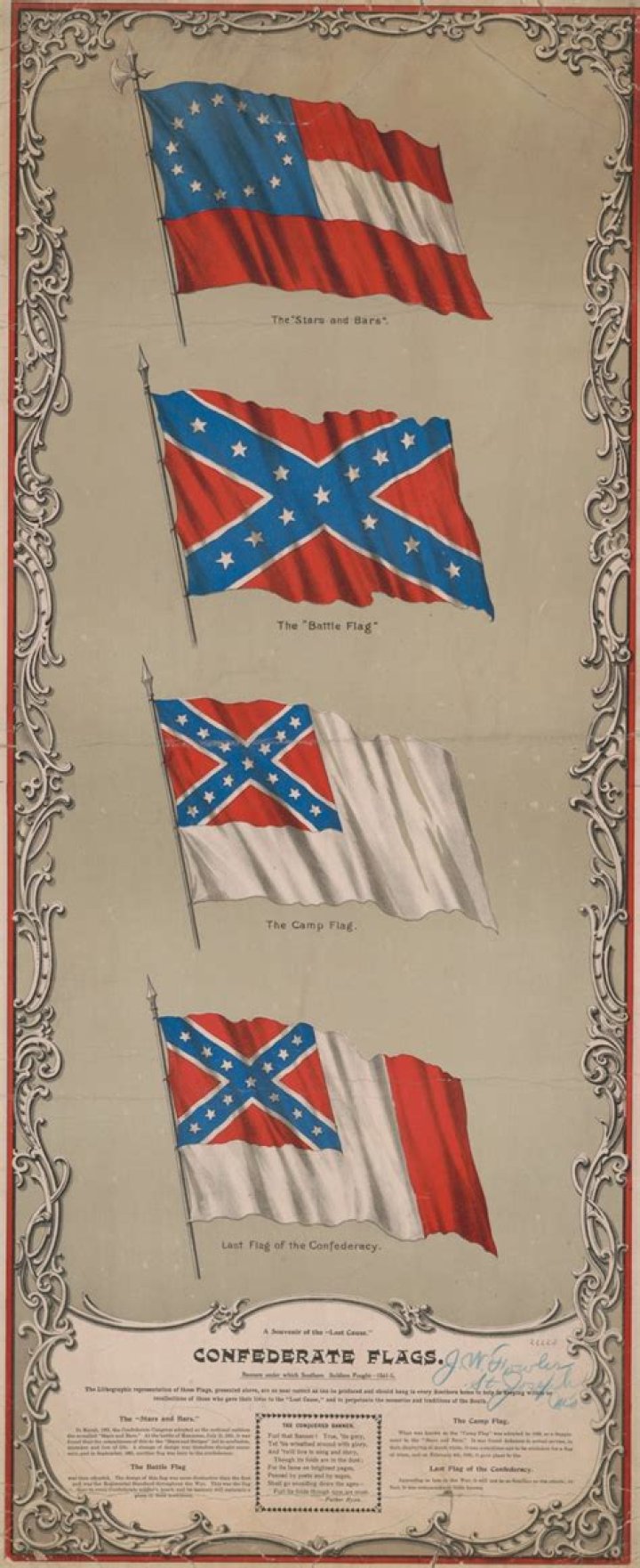 Whats the history of the confederate flag?