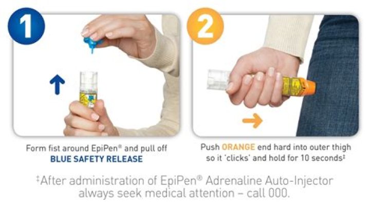 When administering epinephrine via auto injector?