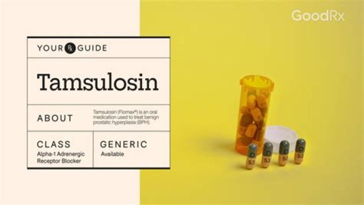 When best to take tamsulosin?