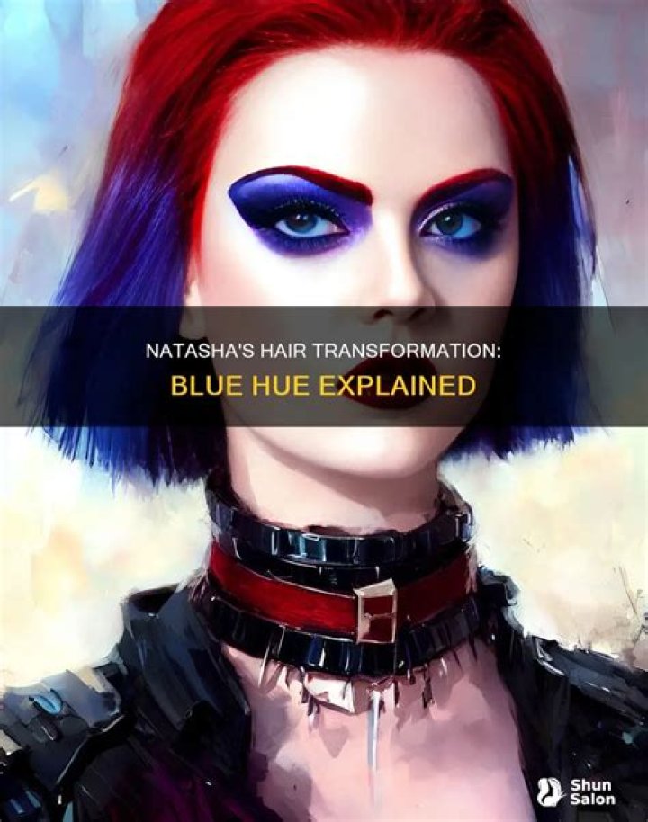 When did natasha romanoff dye her hair?