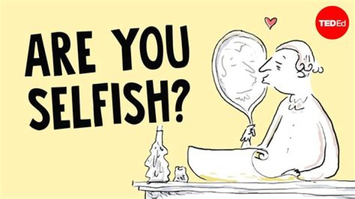 When someone is unselfish?