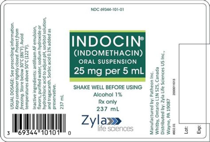 When to give indomethacin for pda?