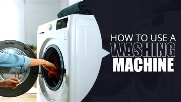 When to use washing machine?