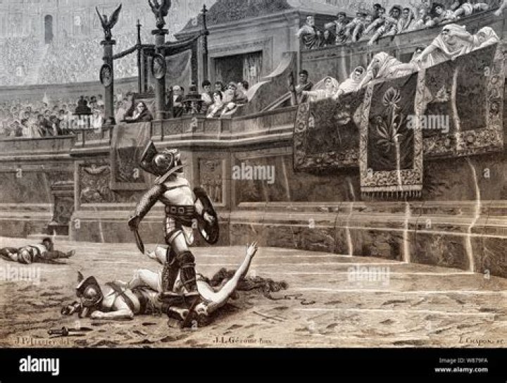 When was gladiatorial fighting?