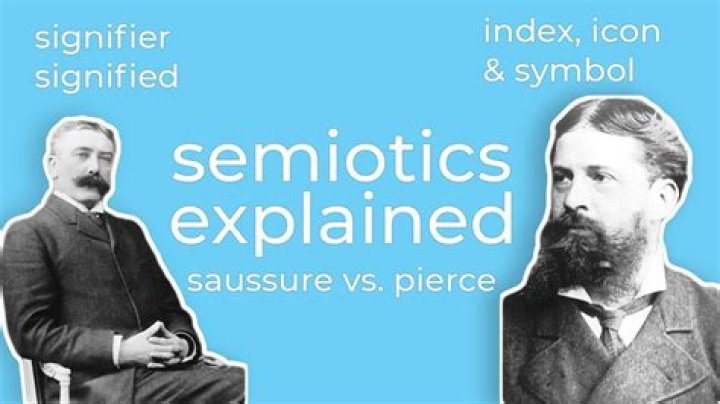 When was semiotics invented?