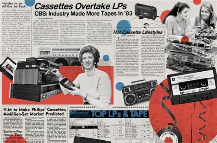 When were cassette tapes first introduced?
