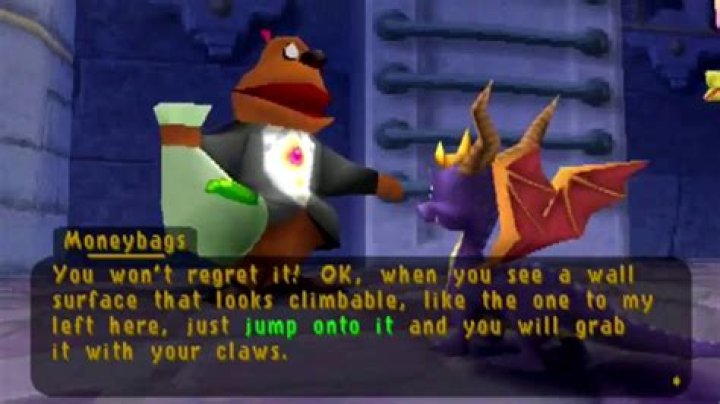 Where does moneybags teach you to climb?