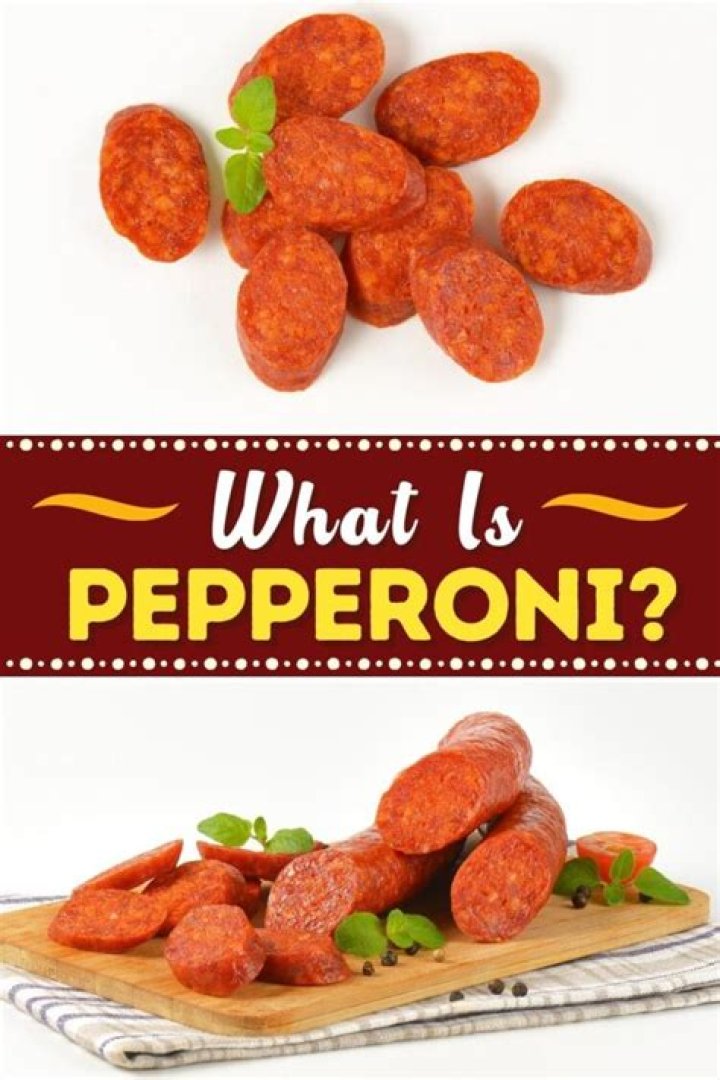 Where does the pepperoni come from?