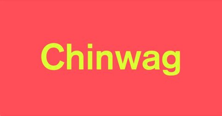 Where does the word chinwag originate from?