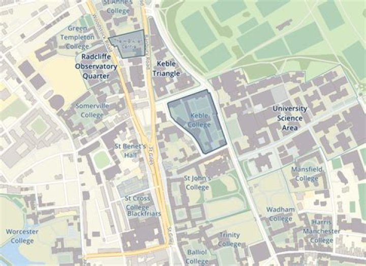 Where is keble college oxford?