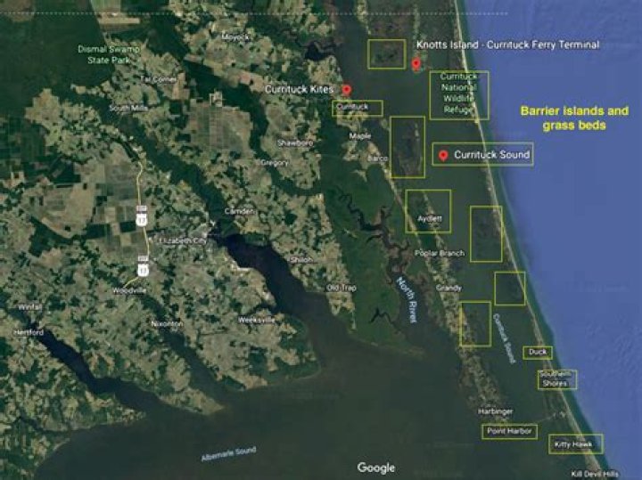 Where to fish in currituck sound?