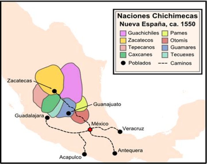 Where were the chichimecas located?
