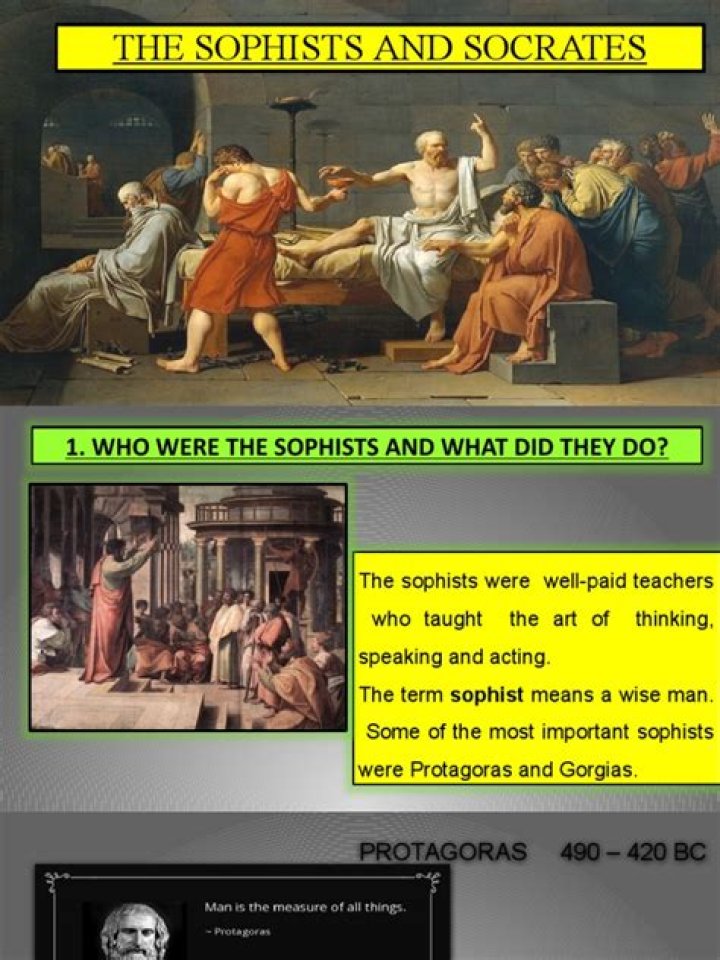 Which best describes the sophists?