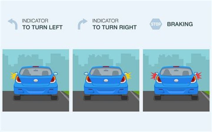 Which blinker is up?