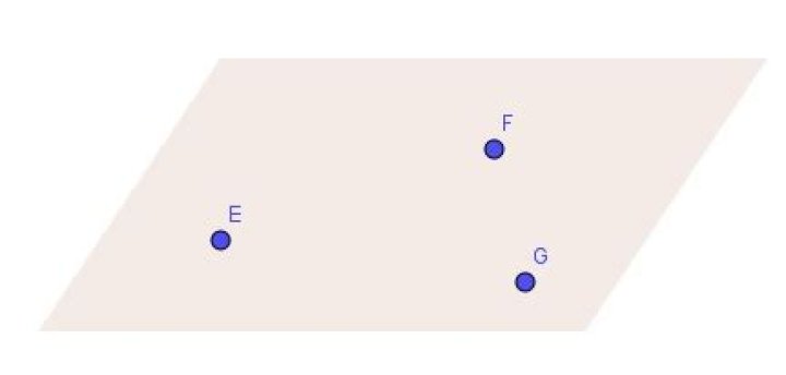 Which is an undefined term in geometry?