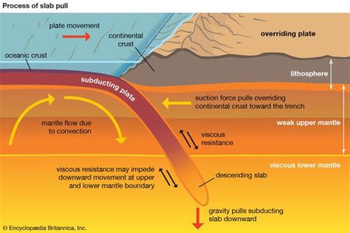 Who discovered slab pull theory?
