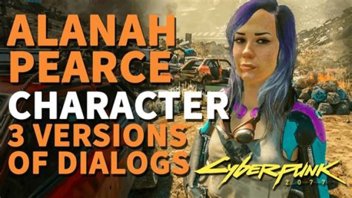Who does alanah pearce voice in cyberpunk?