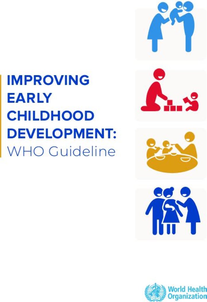Who improving early childhood development?