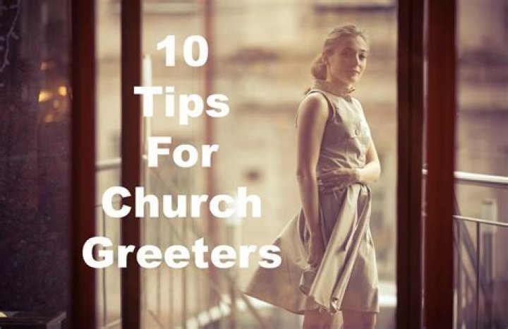 Who is a church greeter?