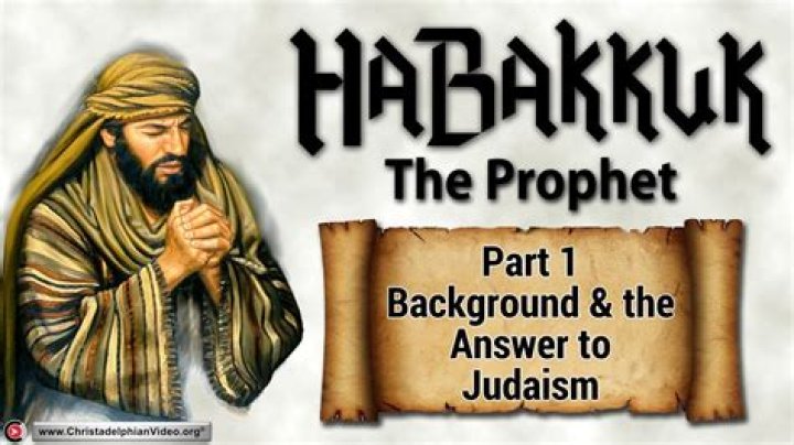 Who is habakkuk in the bible?