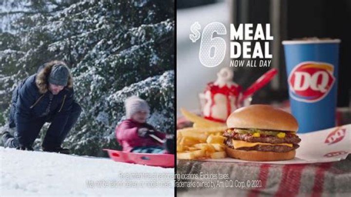 Who is in the dq commercial?