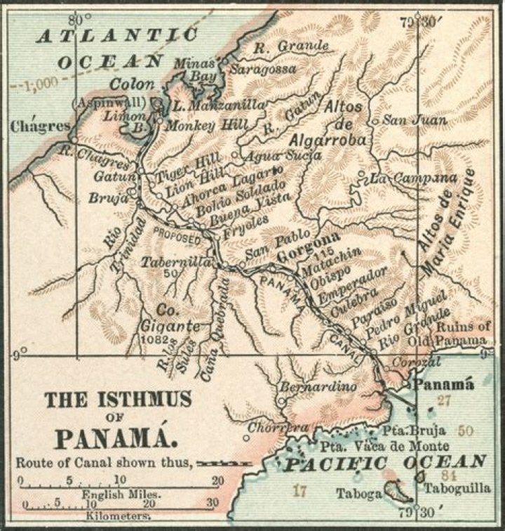 Who owned the isthmus of panama?