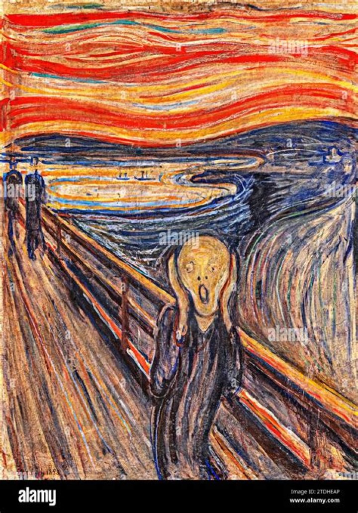 Who painted the scream painting?